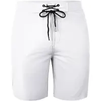 Yeaz Badeshorts "Badeshorts DAVEY", Herren, Gr. L, US, weiß, Obermaterial: 92% Polyester PES. 8% Elasthan EL., Badehosen Badeshorts