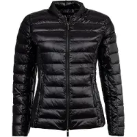 Armani Exchange für Damen. XW001920AF18757UC001 Jacke Glänzend schwarz (L), Lässig, Polyamid
