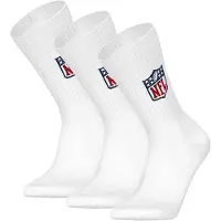 NFL Unisex Socken, 3er Pack - Shield 3Pack Crew Socks, Logo, Baumwollmischung