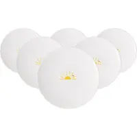 Villeroy & Boch Frühstücksteller "Frühstücksteller Hello Sunshine With Love ø 21,2 cm 6er Set weiß-gelb"