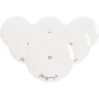 Villeroy & Boch Frühstücksteller "Frühstücksteller Lieblingsmensch Statement ø 21,2 cm 6er Set weiß"
