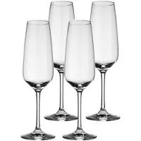 Villeroy & Boch Sektglas "Sektgläser Voice Basic 360 ml 4er Set transparent"