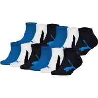 Puma Kinder Sneakersocken, 12er Pack - BWT Sneaker 12P, Logos, einfarbig