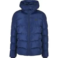 Urban Classics TB1807 - Hooded Puffer Jacket spaceblue S