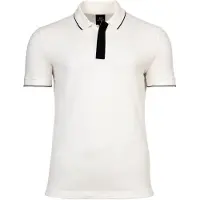 Armani Exchange für Herren. XM001285AF10366U0009 Ideal Polo (L), Weiß, Lässig, Baumwolle, Kurzarm