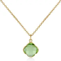 Ailoria Silberkette "Halskette CAPUCINE", Damen, gold, Halsketten Silberkette