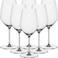 Spiegelau Rotweinglas "Bordeauxgläser Hi-Lite 650 ml 6er Set transparent"