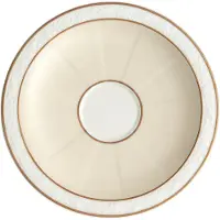 Villeroy & Boch Untertasse "Espressountertasse Ivoire ø 13 cm weiß-gold"