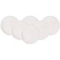 Villeroy & Boch Frühstücksteller NewMoon Weiß (6-teilig)