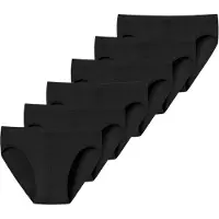 Schiesser Slip "Slip UNCOVER Cotton 6PACK Supermini 6er Pack"