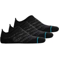 Stance Sneakersocken "Socken Run Light Tab 3 Pack 3er Pack", Damen, Gr. 38-42, schwarz, Obermaterial: 68% Nylon NY. 22% Polyester PES. 6% Baumwolle CO. 4% sonstige Fasern AF., Socken Sneakersocken