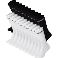 Jack & Jones Kurzsocken "Socken JACREGEN TENNIS SOCKS 20 PACK JNR LN 20er Pack"