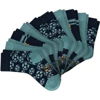 Schiesser Jungen Socken, 10er Pack - "Legwear Kids", Muster, Baumwolmischung