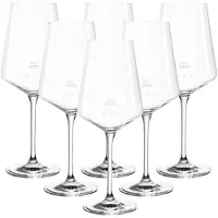 Leonardo Weißweinglas "Weißweingläser geeicht Puccini Gastro-Edition 0,2 l 6er Set transparent"