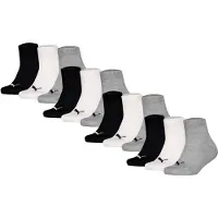 Puma Kinder Quarter Socken, 12er Pack - Plain Quarter 12P, Logos, einfarbig