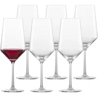Zwiesel Glas Rotweinglas "Bordeaux Rotweingläser Pure 680 ml 6er Set transparent"