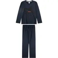 Sanetta Schlafanzug "Pyjama Pyjama Teens Shark Zone lang"