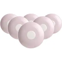 Villeroy & Boch Multipack Rose Garden Mokka-/Espressountertasse rosa - 6 Stück