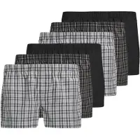 Jack & Jones Webboxer "Web-Boxershorts JACMILANO WOVEN BOXERS 6 PACK 6er Pack"