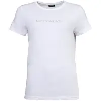Emporio Armani für Damen. EW000408_AF13033 Homie T-shirt weiß (L), Heimtextilien, Baumwolle