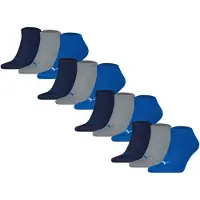 Puma Unisex Sneakersocken, 12er Pack - Sneaker Plain 12P, Logo, einfarbig
