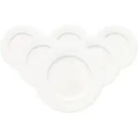 Villeroy & Boch Brotteller "Brotteller Anmut ø 16,4 cm 6er Set weiß"