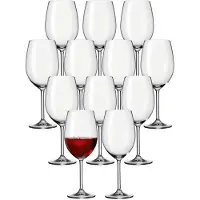 Leonardo Rotweinglas "Bordeauxglas Daily 640 ml 12er Set transparent"