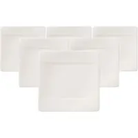 Villeroy & Boch Brotteller "Brotteller Modern Grace 16 x 16 cm 6er Set weiß"