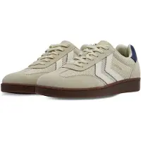 Hummel VM78 CPH MS Indoor Schuhe Sneaker beige/blau/weiß 218637-2718, Schuhgröße:41 EU