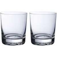 Villeroy & Boch Whiskyglas "Wassergläser Purismo Bar 320 ml 2er Set transparent"
