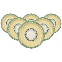 Villeroy & Boch Untertasse "Kaffee-/Teeuntertassen French Garden Fleurence ø 14,5 cm 6er Set bunt"