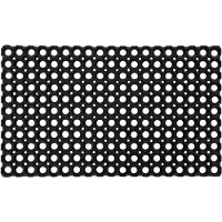 Kayoom Fußmatte "Clean Way 125" rechteckig 18 mm Höhe Türmatte, Gummi Matte, schmutzabweisend, Eingang
