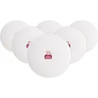 Villeroy & Boch Frühstücksteller "Frühstücksteller Happy Birthday With Love ø 21,2 cm 6er Set weiß-rot"