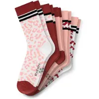 Schiesser Mädchen Socken, 5er Pack - "Legwear Teens", Muster, Baumwolmischung