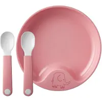 Mepal Teller "Lernteller mit Lernlöffel Mio ø 17,6 cm"