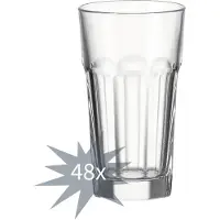 Leonardo Longdrinkglas "Longdrinkgläser Rock 340 ml transparent"