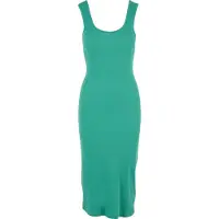 Urban Classics Shirtkleid "Damen Ladies Rib Top Dress" 1 Stk. tlg.