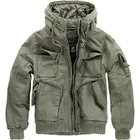 Brandit Winterjacke "Herren Bronx Winter Jacket" 1 Stk. tlg. mit Kapuze
