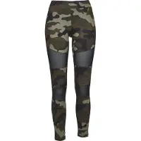 Urban Classics Leggings "Damen Ladies Camo Tech Mesh Leggings"