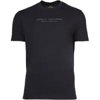 Armani Exchange T-Shirt "T-Shirt T-SHIRT 1er Pack", Herren, Gr. L, blau (dunkelblau), Obermaterial: 100% Baumwolle CO., Shirts T-Shirt