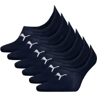 Puma Füßlinge "Socken 6er Pack", Damen, Gr. 35-38, blau, Obermaterial: 73% Baumwolle CO. 25% Polyamid PA. 2% Elasthan EL., Socken Füßlinge