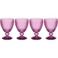 Villeroy & Boch Rotweinglas "Rotweingläser Boston Coloured 310 ml 4er Set"