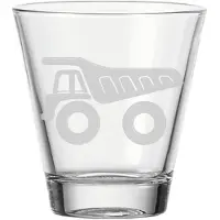 Luxentu Kinderbecher "Kinderbecher Kipper 215 ml transparent"
