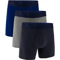 Under Armour Boxershorts "Boxershort UA PERFORMANCE COTTON - SOLID 6 IN 3PK 3er Pack"