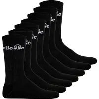Ellesse Unisex Sport-Socken, 7 Paar - Trego Sport Sock, Crew Socks, Tennis, Ripp-Bündchen, Logo