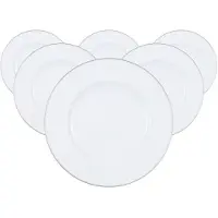 Villeroy & Boch Speiseteller "Speiseteller Anmut Platinum No. 1 ø 27,7 cm 6er Set weiß", weiß, L:27,7cm, Speiseteller, Speiseteller