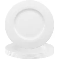 Villeroy & Boch Speiseteller "Speiseteller Anmut ø 27,7 cm 6er Set weiß"