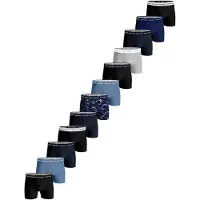 Björn Borg Herren - Baumwoll-Stretch-Boxershorts Zwölferpack - Multipack 3
