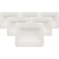 Villeroy & Boch Suppenteller "Suppenteller Modern Grace 24 x 20 cm 6er Set weiß"