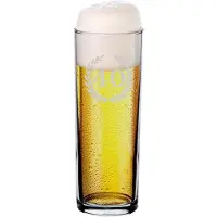 Luxentu Bierglas "Kölschglas Kölner Stange mit Gravur 40. Jubiläum 0,2 Liter transparent"